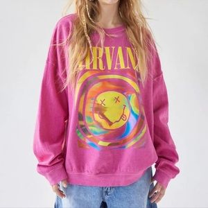 urban outfitters nirvana sweatshirt